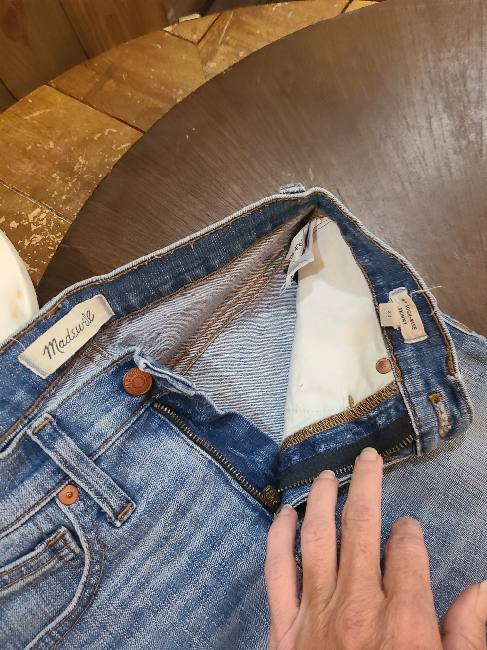 Madewell Light Blue Denim Jeans